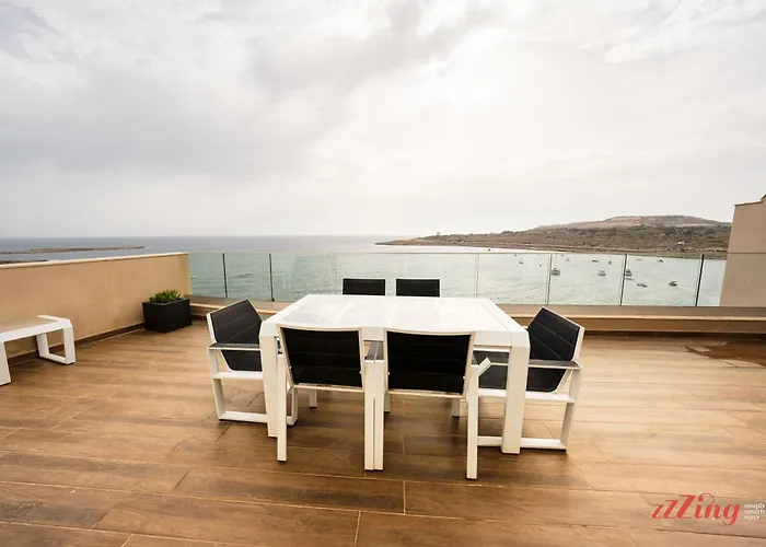 Apartment Stunning Sea Views From A Gorgeous Penthouse St. Paul's Bay